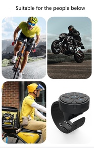 新型防水Ble头盔耳机遥控支架户外音乐外卖骑手和自行车工作者或发烧友 - Product Image 4