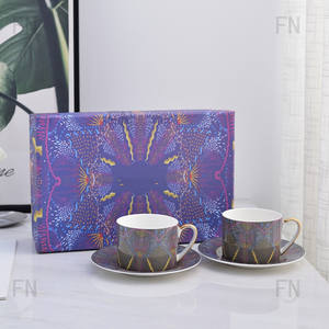 Tasse à café en céramique avec poignée, ensemble de tasses à café en céramique, tasses en céramique, logo personnalisé acceptable - Product Image 1