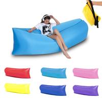 Sofá Cama Hinchable Individual de Cuero Barato para Niños con Luces LED, Colchón Transparente para Coche, Set de Sillas para Bebé, Sofá de Aire para Dormir