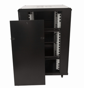 Chất Lượng Cao Có Thể Tháo Rời Mạng <span class=keywords><strong>Rack</strong></span> 22U Máy Chủ <span class=keywords><strong>Rack</strong></span> Đen Dọc <span class=keywords><strong>Rack</strong></span> Máy Chủ Trường Hợp - Product Image 1