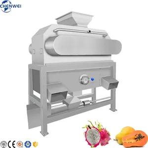 Fornitura di fabbrica frutto della passione Peeling e spremitura macchina industriale succo di frutta fare estrattore