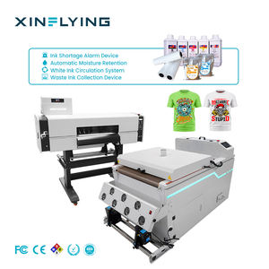 Imprimante DTF A1 pour rouleaux de 24 pouces, machine à t-shirts I3200 à double tête, nouvelle, entièrement automatique avec sécheuse à secousses - Product Image 1