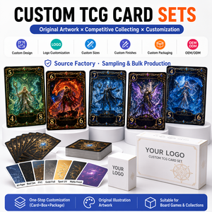 Fabricant de cartes à collectionner TCG personnalisées de qualité supérieure, usine d'impression de cartes OEM <span class=keywords><strong>avec</strong></span> gaufrage, pelliculage UV et technologie de finition avancée - Product Image 5