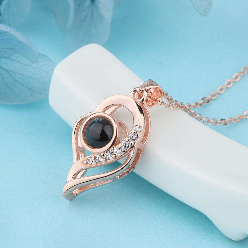 S925 หัวใจคู่บิดเบี้ยว-โรสโกลด์