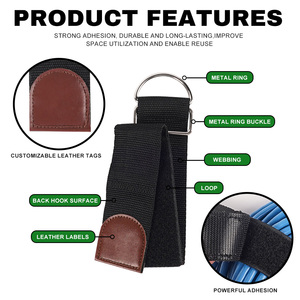 Tùy Chỉnh Nhiệm Vụ Nặng Nề Tự Dính Thân Thiện Với Môi Chống Cháy Lưu Trữ Dây Đeo Móc Vòng Cáp Đường Ống Tổ Chức Công Cụ Phòng - Product Image 5