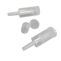 AL03 Siphons de Fermeture à Double Bulle en PVC Transparent de Qualité Alimentaire en Forme de S à 2 Chambres, Lot de 3 pour Brassage Maison, Bière et Vin