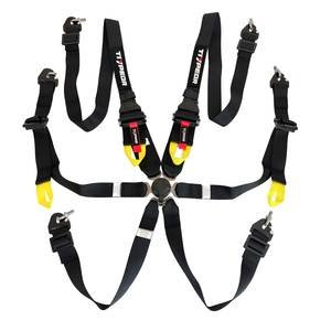 Cinturón de Seguridad Tiypeor de <span class=keywords><strong>6</strong></span> <span class=keywords><strong>Puntos</strong></span> y 3 Pulgadas de Poliéster con Certificación FIA para Carreras - Product Image 2