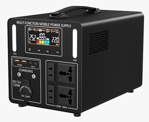 Estación de Energía Portátil LiFePO4 de 1200W y 1102.5Wh para RV, Generador Solar con MPPT, Más de 3500 Ciclos, Energía Fuera de la Red - Product Image 1