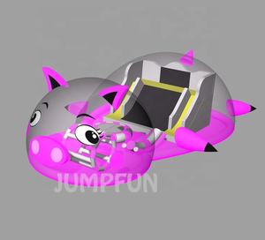 Hot 2021 extérieur géant gonflable bulle cochon funcity 0.8mm transparent PVC structure d'air gonflable océan balle parc amusant - Product Image 2