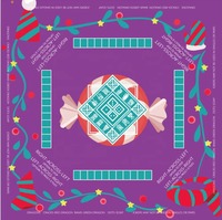 Dasheng OriginalCustom Desain Bebas Modern Mewah Alas Mahjong Halloween Dapat Dilipat Ramah Lingkungan Tahan Air Tahan Lama Portabel Poker