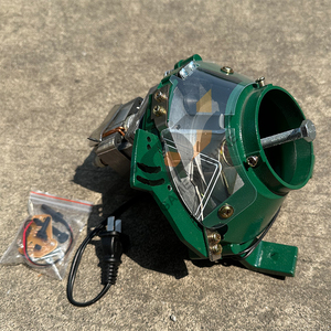 Tolva de monedas de un solo orificio de metal motorizado de alta eficiencia de 110V/220V con embudo de monedas para máquinas recreativas, juegos y máquinas expendedoras - Product Image 3