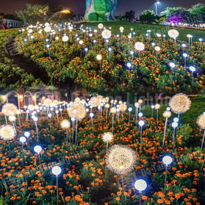 โคมไฟเสาอลูมิเนียมทรงกลมสำหรับลานบ้านที่สวยงามและเดินเล่นในเวลากลางคืนที่มีแสงสว่างน่าประทับใจ - Product Image 5