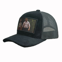 Gorra de Camionero de Malla y Terciopelo de 5 Paneles de Alta Calidad Personalizable con Diseño Bordado 3D Estilo Deportivo para Verano