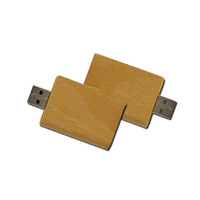 Memoria USB con Forma de Libro de Madera, 1GB 2GB 4GB 2.0, Pendrive 8GB 16GB 32GB 64GB 3.0, Grabado Láser Gratuito