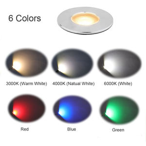 <span class=keywords><strong>12V</strong></span> 24V Encastré <span class=keywords><strong>LED</strong></span> Étape Escalier Lumière 3W Étanche IP67 Extérieur <span class=keywords><strong>LED</strong></span> Pont Plancher Courtoisie Lumière <span class=keywords><strong>Spot</strong></span> Inground Lumières - Product Image 6