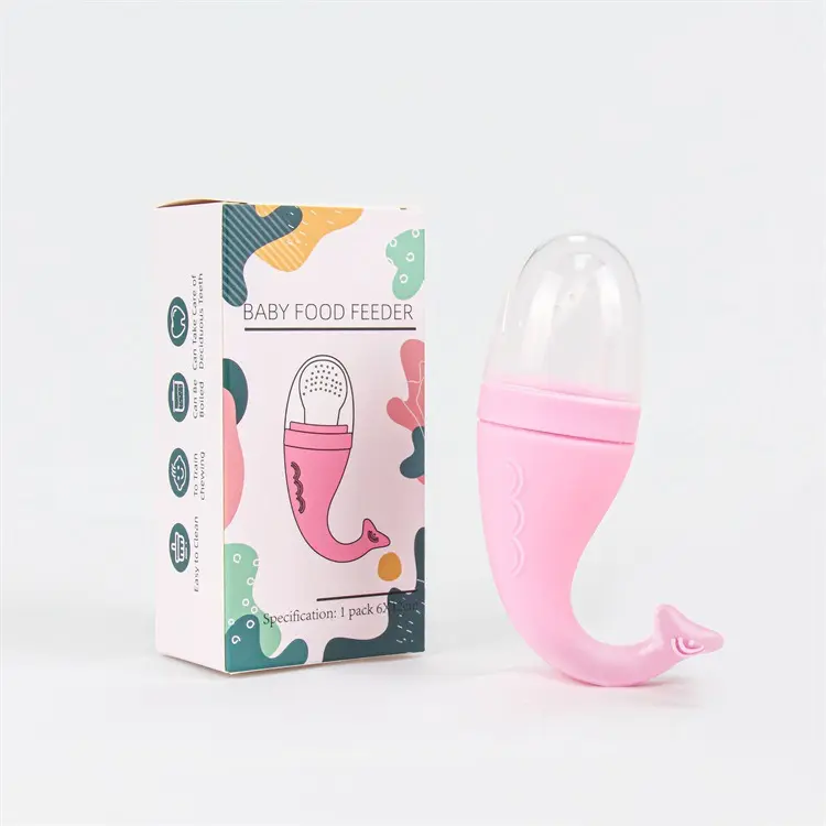 Wholesale Baby Fruit Feeder Pacifier Food Baby Food Fruit Feeder Pacifier Silicone Infant Baby Food Fruit Feeder