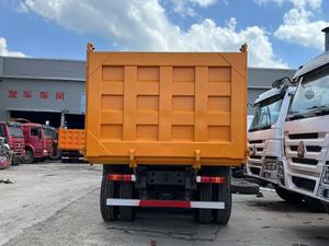 Camion à benne basculante HOWO 400HP 8x4 d'occasion avec moteur et pompe, capacité de 25 m, camion à benne basculante lourd à vendre - Product Image 4