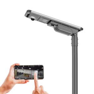 Offres Spéciales 40W 50W 60W 80W 100W 120W 150W Aluminium tout en un lampadaires solaires de Chine - Product Image 4