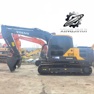 Excavadora Usada Volvo 140, Marca Original Sueca, 14 Toneladas, Orugas de Goma, Tamaño Mediano, Modelo 2022, Cucharón de 0.7m - Product Image 2