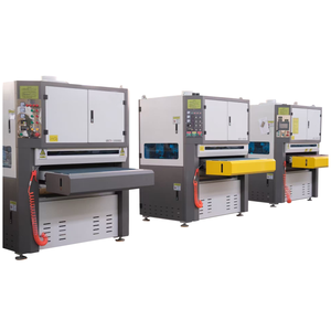 Máquina de Pulido y Desbarbado de Placas Metálicas con Cepillo Húmedo, Aprobada por la CE, Apta para el Mercado Europeo, para Hierro y Acero Pequeños - Product Image 4