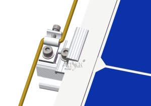 คลิปหนีบสายดินโซลาร์เซลล์ อลูมิเนียม Al6005-T5 สำหรับระบบติดตั้งแผงโซลาร์เซลล์ ราคาโรงงาน |   อาร์ตไซน์ - Product Image 3