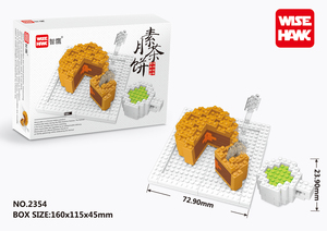 Wisehawk Blocchi di Costruzione Educativi in Plastica, Giocattoli per Festival, Micro Blocchi a Tema Mooncake per Area Giochi Interna, 5-7 Anni, Sviluppo dell'Intelligenza - Product Image 2