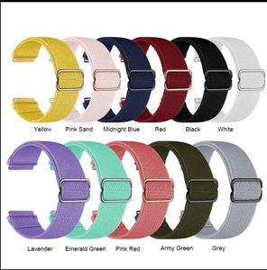 2025 nuovo <span class=keywords><strong>cinturino</strong></span> personalizzato regolabile in Nylon 20 22mm per Samsung Galaxy <span class=keywords><strong>huawei</strong></span> xiaomi Smart Watch cinturini - Product Image 5