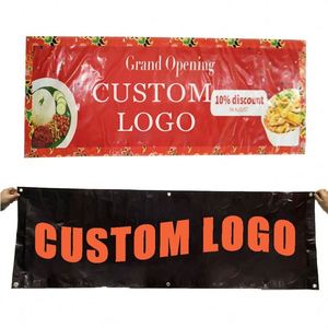 Bannière publicitaire personnalisée en PVC léger, impression sur mesure - Product Image 1