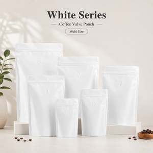 Pochette zippée haut de gamme personnalisable avec logo |    Sacs d'emballage alimentaire refermables de qualité alimentaire en 4 couleurs - Product Image 2