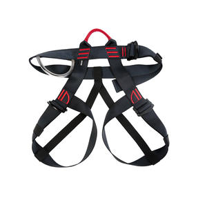 消防 救助 洞窟探検 ロッククライミング 懸垂下降 樹木保護用 ハーフボディ ウエスト 安全ハーネス - Product Image 1