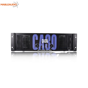 เครื่องขยายเสียง Mableaudio <span class=keywords><strong>CA</strong></span> Series ระดับมืออาชีพ 2 แชนแนล 1800 วัตต์ ตัวเครื่องอะลูมิเนียม สำหรับเวที บ้าน คอนเสิร์ตกลางแจ้ง - Product Image 2