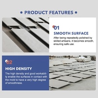 Panneau de plafond haute densité Panneau de mur extérieur en cellulose renforcée imperméable Panneau de ciment flexible en fibre