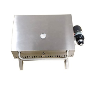 USA <span class=keywords><strong>Barbecue</strong></span> Grill Boat Marine Grill avec montage Grilles de <span class=keywords><strong>barbecue</strong></span> à <span class=keywords><strong>gaz</strong></span> portables avec support de tige Cuisinière marine en acier inoxydable - Product Image 3