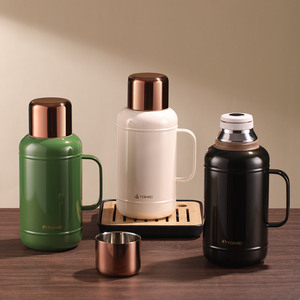 Tomic Insulated Thermos Mug 1.2L <b>Double</b> <b>Wall</b> Vacuum Flask For Outdoor Camping Travel Use - Product Image 1