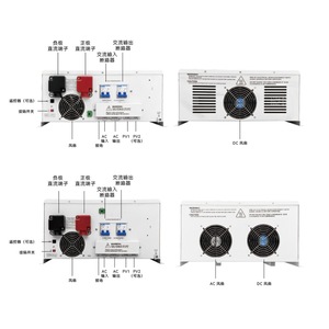 อินเวอร์เตอร์เดมูดาแบบเชื่อมต่อกริด 120VAC/230VAC 1-12KW ระบบพลังงานแสงอาทิตย์สำหรับใช้ในบ้าน - Product Image 3