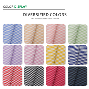 Tessuto Elastico a Scacchi Liscio 97% Poliestere 3% Spandex Tessuto a Quadretti per Gonne e Astucci - Product Image 5