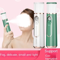 Humidificador de vapor facial Nano hidratante portátil Shake Tone alimentado por USB Mini Aparato de mano Spray frío para uso doméstico