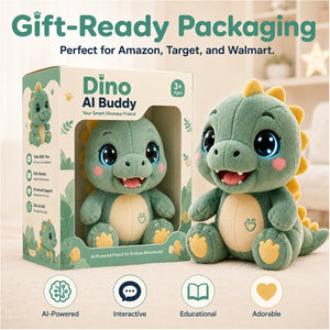 Growth Guide Evolve Pal Mentor Plush Toy <b>Coach</b> Tutor Touch Sensing Sensor Control Smart Stuffed - Product Image 4