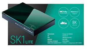2026ใหม่ ugoos Sk1 Lite แอนดรอยด์14 Quad Core 4GB 64GB 8K เซิร์ฟเวอร์ระยะไกลรองรับ Doby AV1 HD <span class=keywords><strong>Mi</strong></span> CEC - Product Image 3