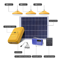 Système d'éclairage solaire domestique prépayé à haute intégration pour amplificateur