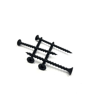 Tornillo Autorroscante Galvanizado de Precio de Fábrica 3.5x25mm, Tornillo Negro 6X1 con Cabeza de Trompeta, Rosca Fina Phillips para Paneles de Yeso - Product Image 5