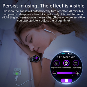 <strong>Smart</strong> <strong>Watch</strong> IP67 5G CES Sleeping Aid Device Heart Rate Blood Pressure ECG Health Monitoring Fitness Tracker BT Calling - Product Image 4