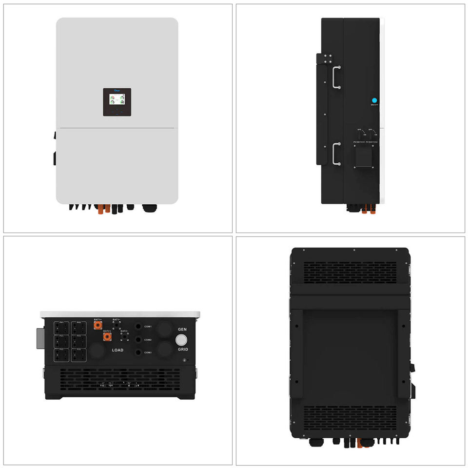 Deye 50KW 60KW 80KW 100KW Hybrid Solar Panels Energy System Complete ...