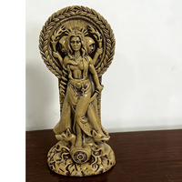 Figurines personnalisées de la déesse grecque Hécate, statues en résine, sculpture d'autel païen, style bois, décoration intérieure, cadeaux