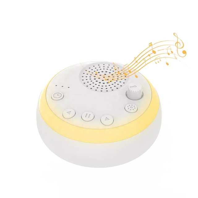 2024 Hot White Noise Sleep Sound Machine and Night Light with 16 Soothing Nature Sounds Portable Sleep Sound Machines for Baby