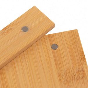 Carpeta Magnética de Bambú Portátil Ligera Universal con Logotipo Personalizado - Product Image 6