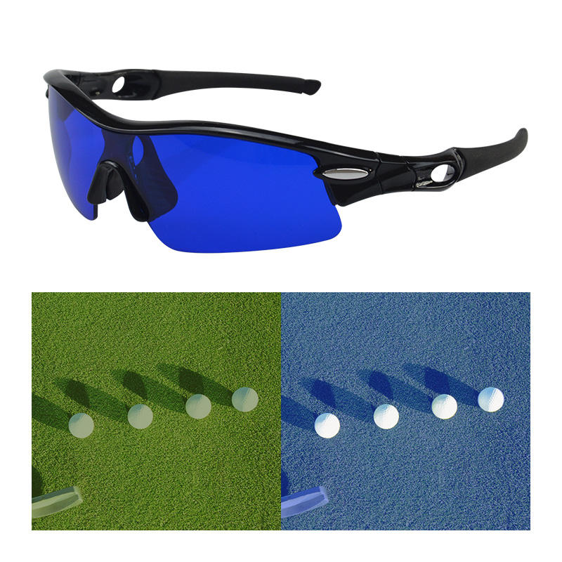 Anlorr Factory Golf Ball Finder Glasses Golf Sport Sunglasses UV blue Sports Eyewear golf boy looking glasses