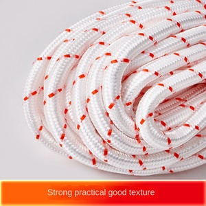 Cuerda de seguridad de trabajo aéreo con núcleo de alambre de acero de doble gancho para edificios de gran altura, rescate de incendios y mantenimiento de protección anticaída de <span class=keywords><strong>Escape</strong></span> - Product Image 2