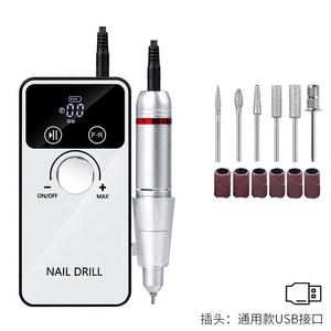 Portable <b>Nail</b> Polish Grinder Professional <b>Nail</b> Polish Remover 30000 RPM Rechargeable <b>Nail</b> Polisher Polishing - Product Image 6