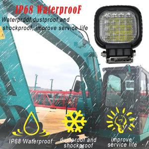 80W <span class=keywords><strong>4x4</strong></span> LED Spot Flood Light 5-Inch Bumper Roof Pod pour SUV Véhicules Agricoles Camion Travail-pour Accessoires de Lumière de Voiture - Product Image 6